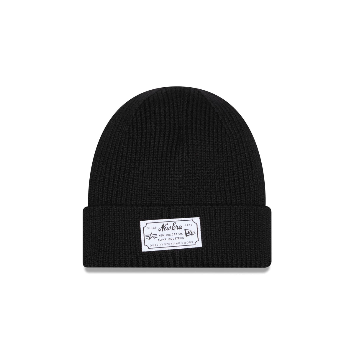 Alpha Industries x Dallas Cowboys Black Cuff Knit Hat