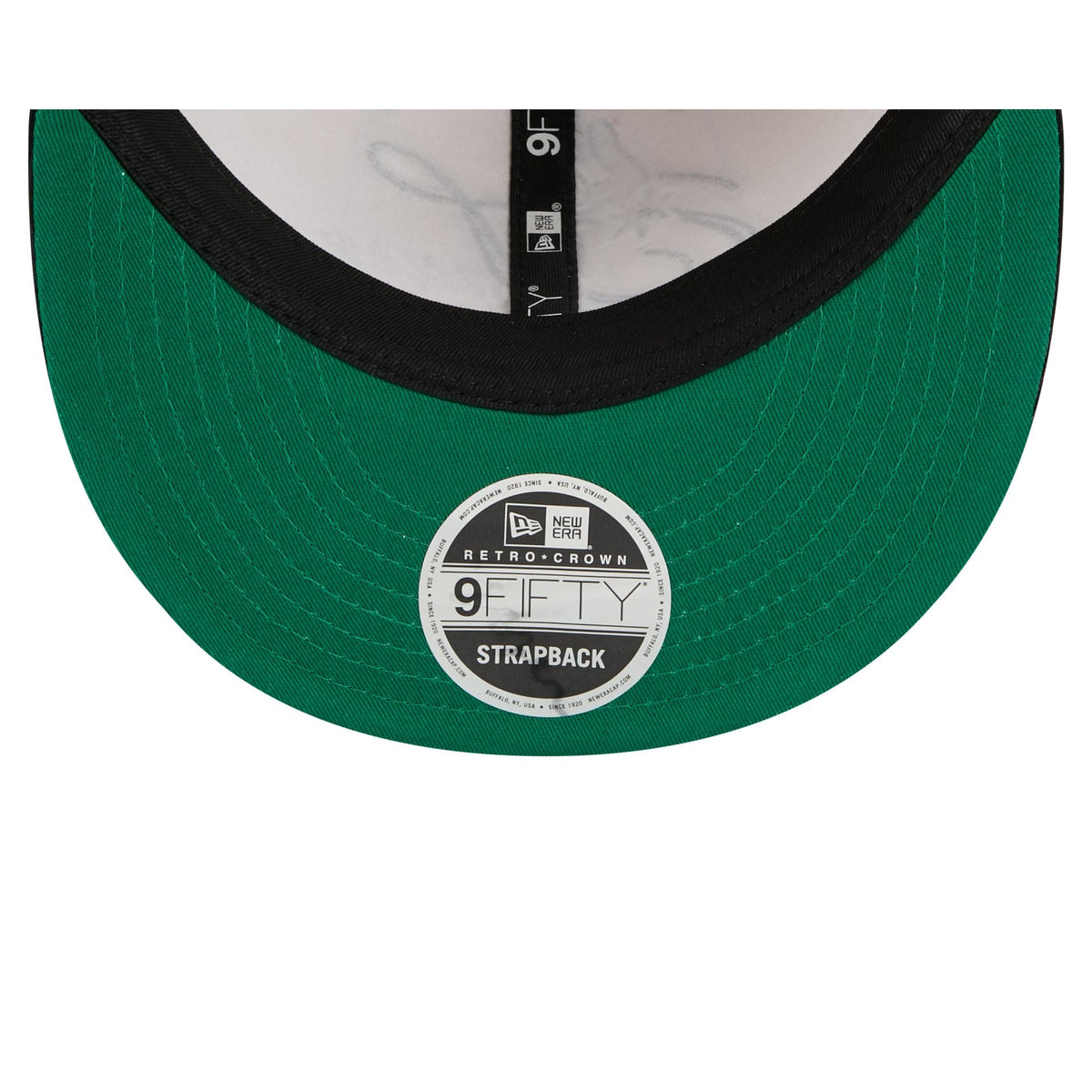 San Antonio Spurs Pinstripe Script Retro Crown 9FIFTY Adjustable Hat