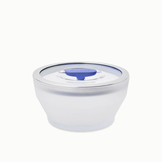 4-Cup Glass Round Deep Dish