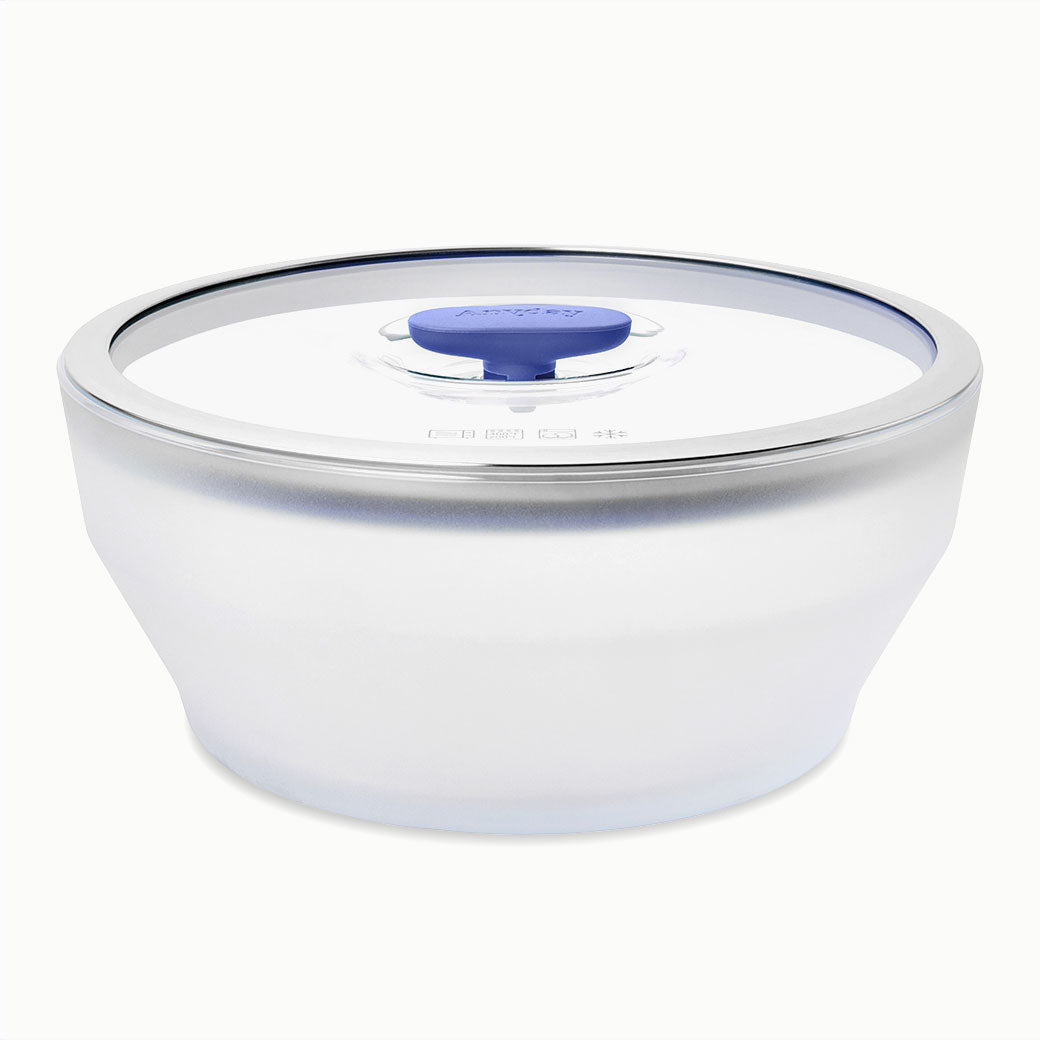 12-Cup Glass Round Deep Dish