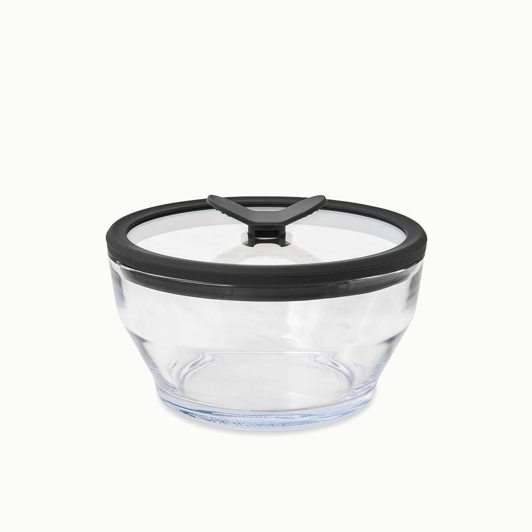 4-Cup Glass Round Deep Dish