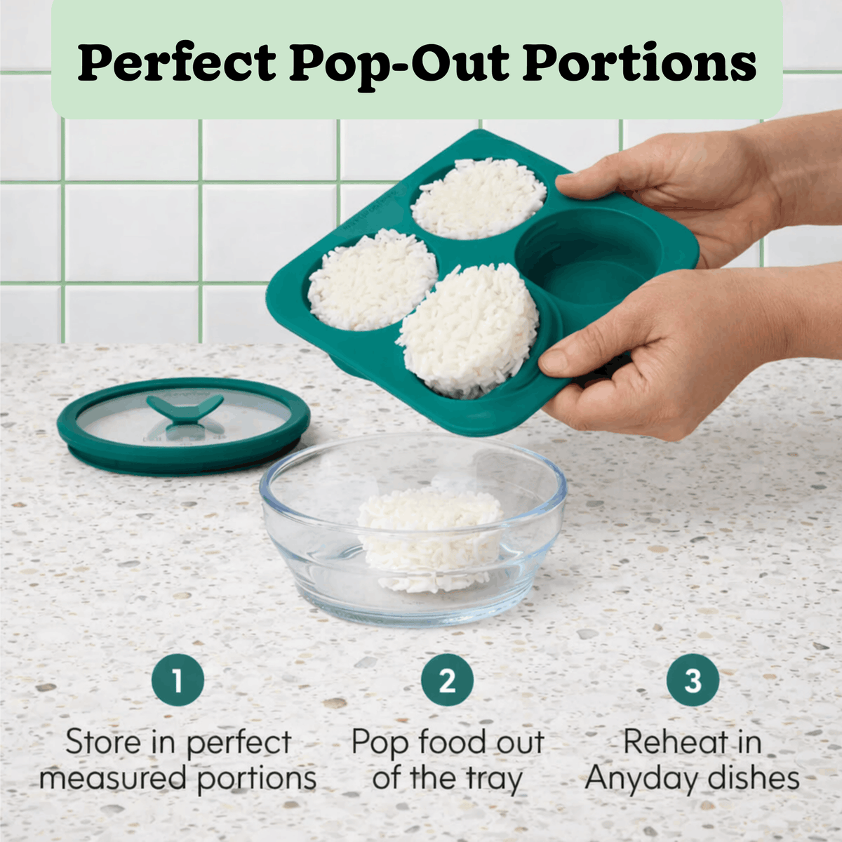 ½-Cup Anytime Freezer Tray Multipack