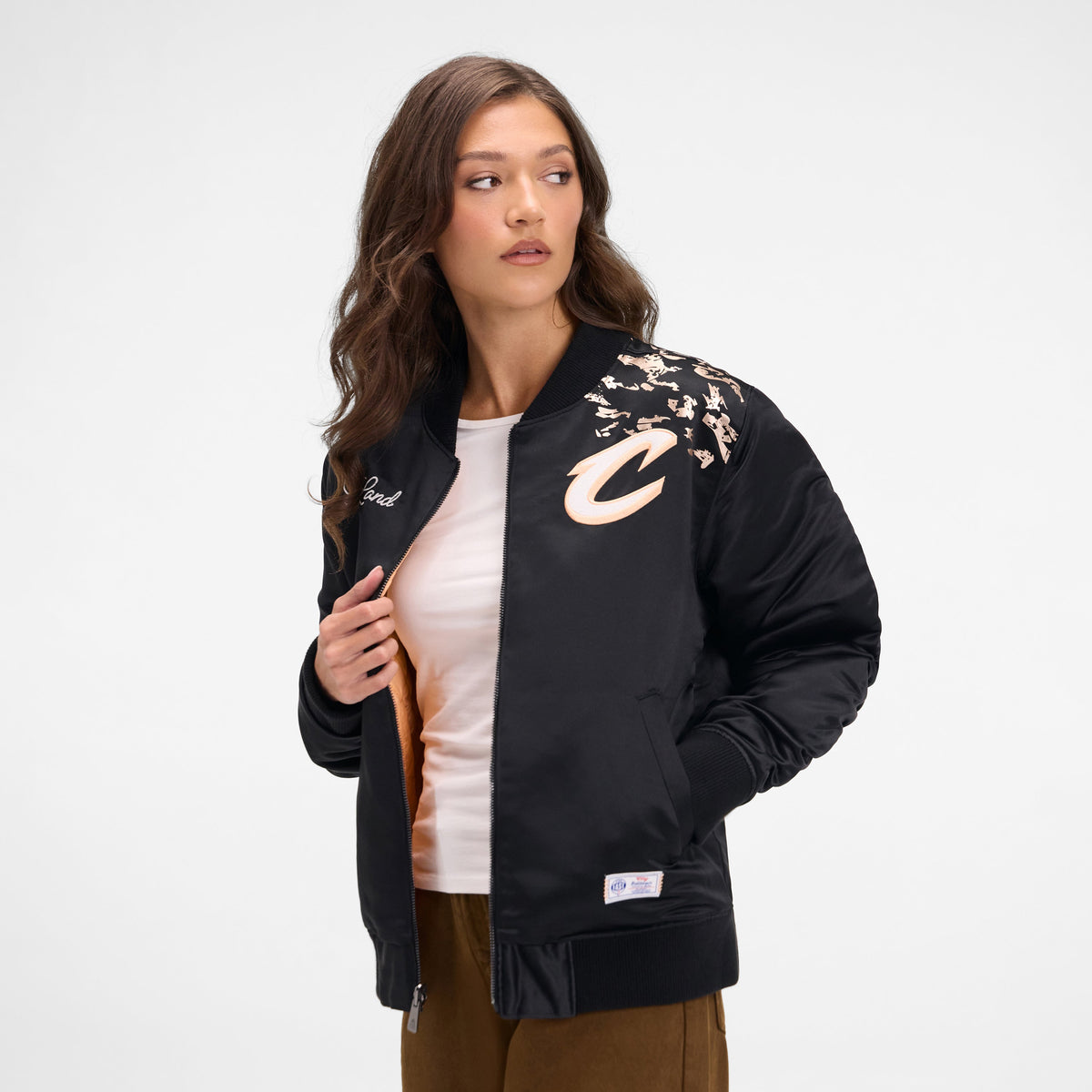 Dallas Mavericks 2025 City Edition Women's Black Jacket