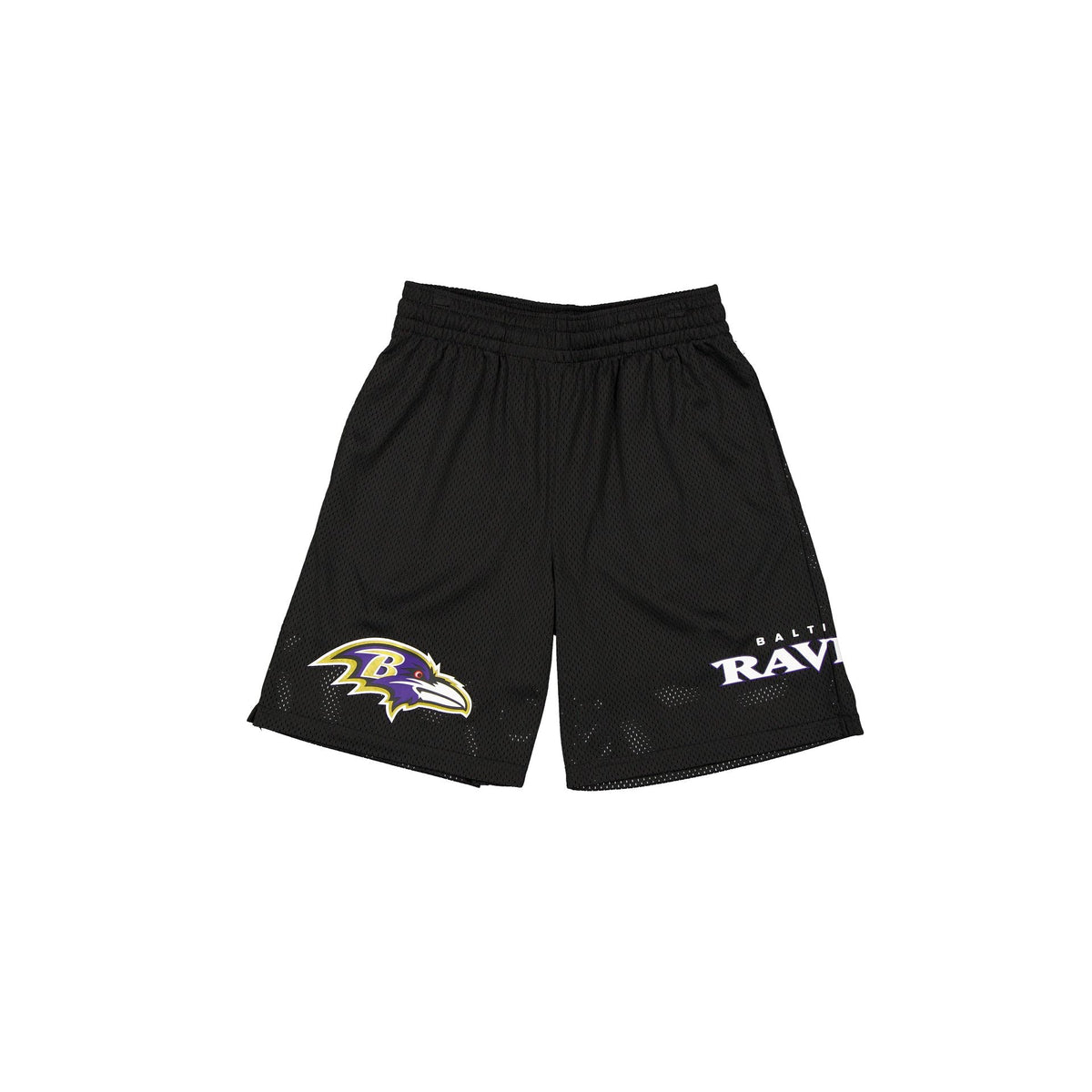 Baltimore Ravens Mesh Black Shorts