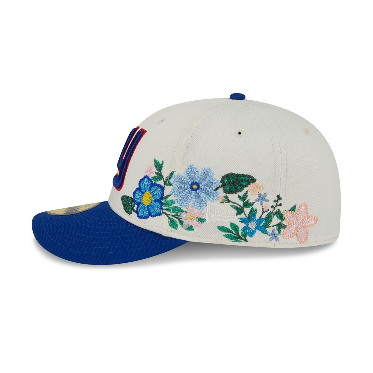 New York Giants Tonal Florals White 59FIFTY Fitted Hat