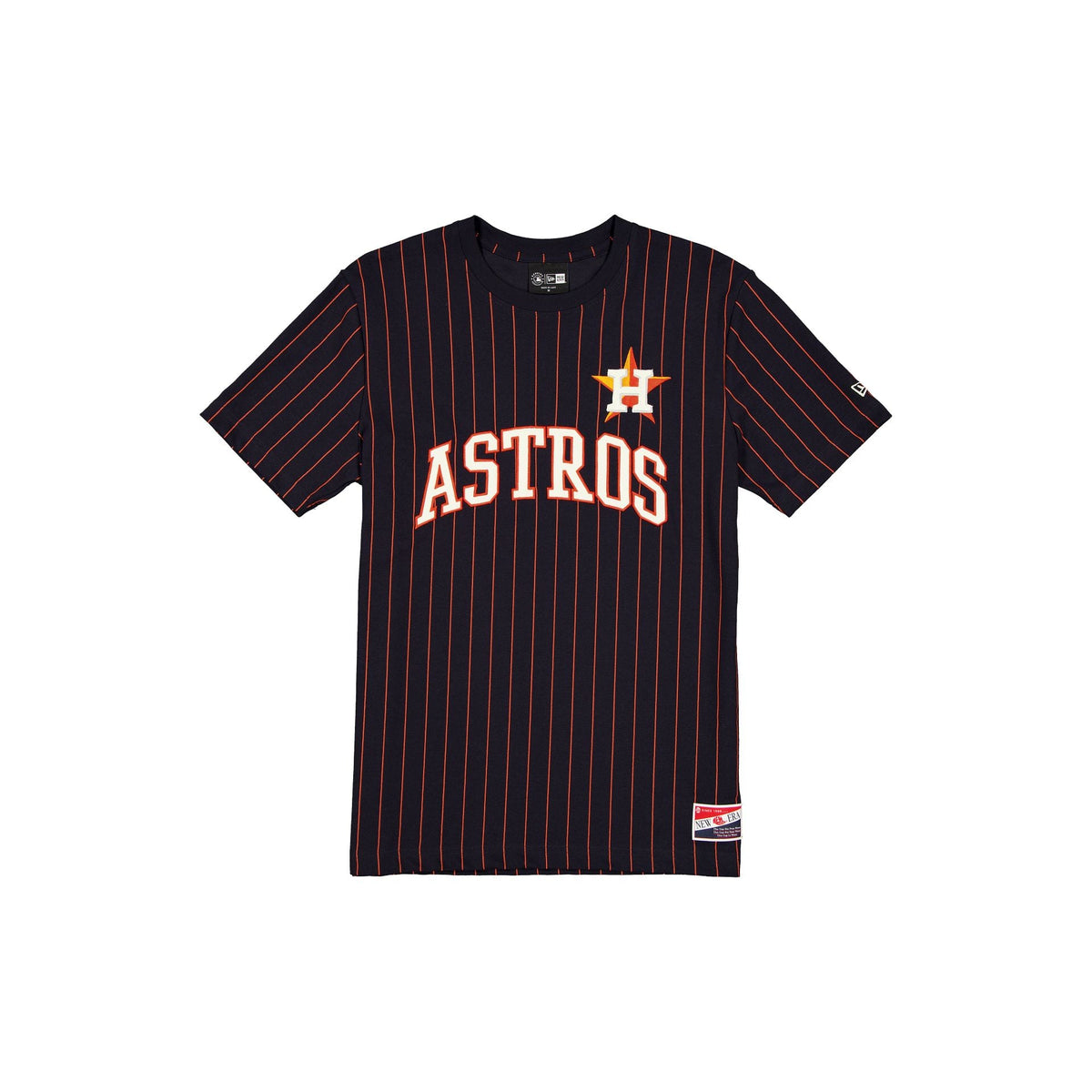 Houston Astros Throwback Retro Pinstripe T-Shirt