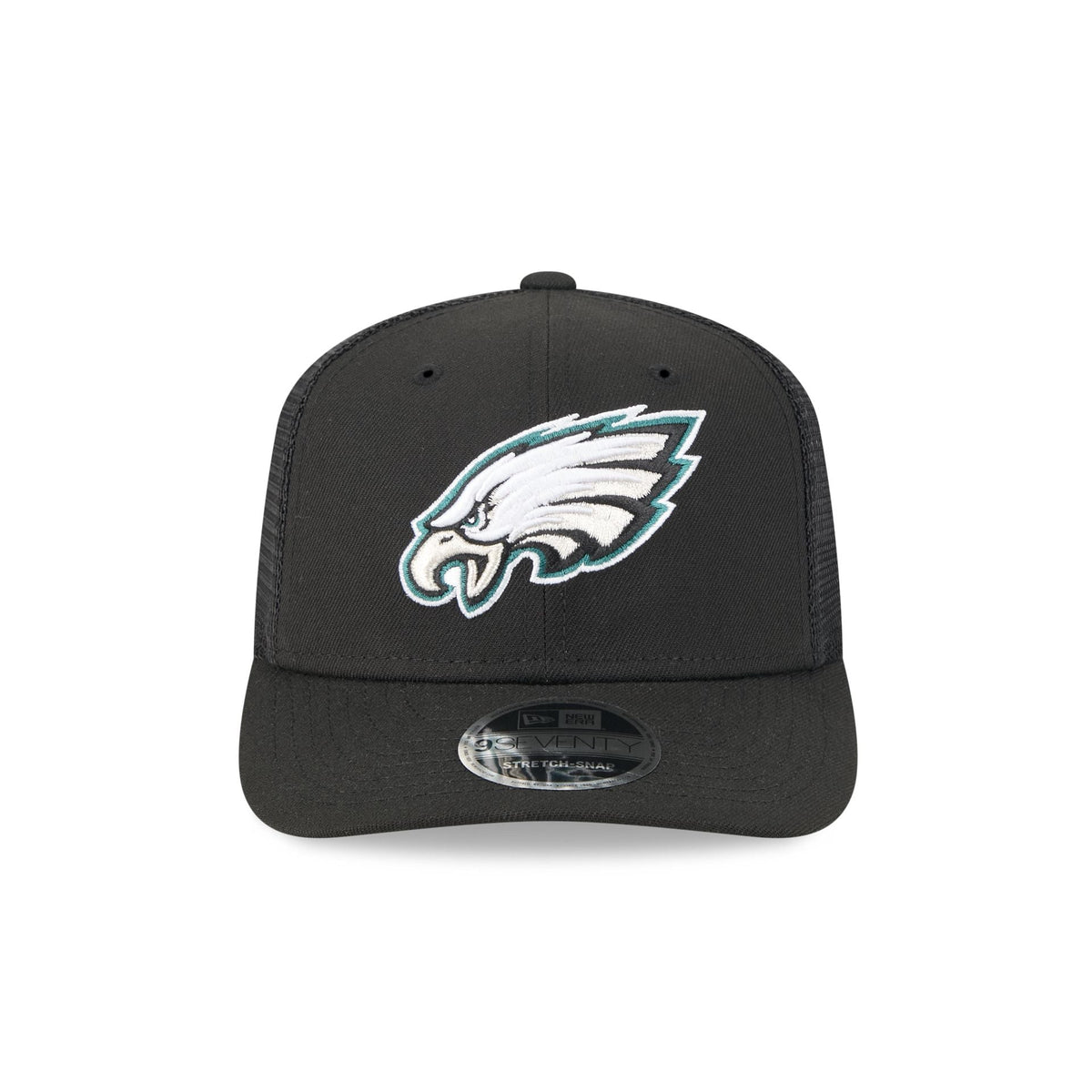 Philadelphia Eagles Team Black 9SEVENTY Trucker Hat