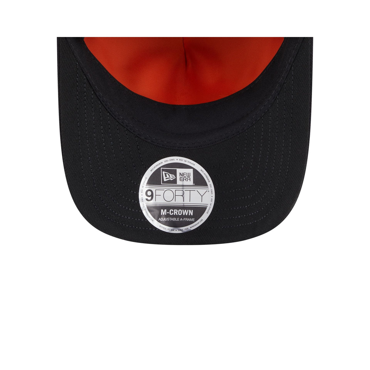 Alpha Industries x Tampa Bay Buccaneers Black 9FORTY M-Crown A-Frame Snapback Hat
