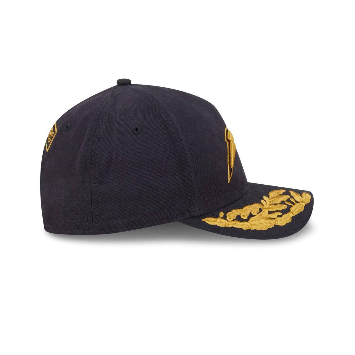 Alpha Industries x Los Angeles Chargers Black 9FORTY M-Crown A-Frame Snapback Hat