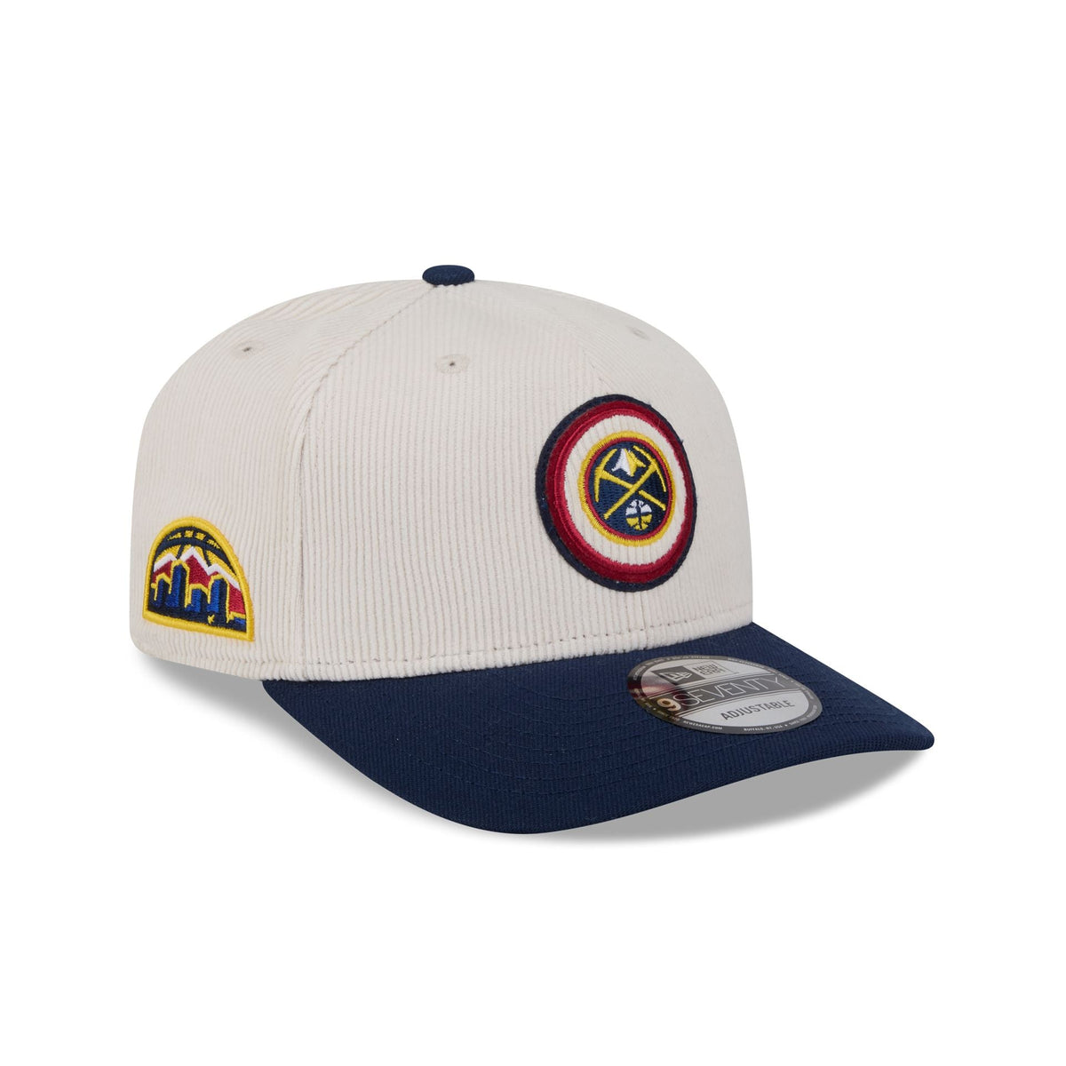 Denver Nuggets Loyal Corduroy 9SEVENTY Stretch-Snap Hat