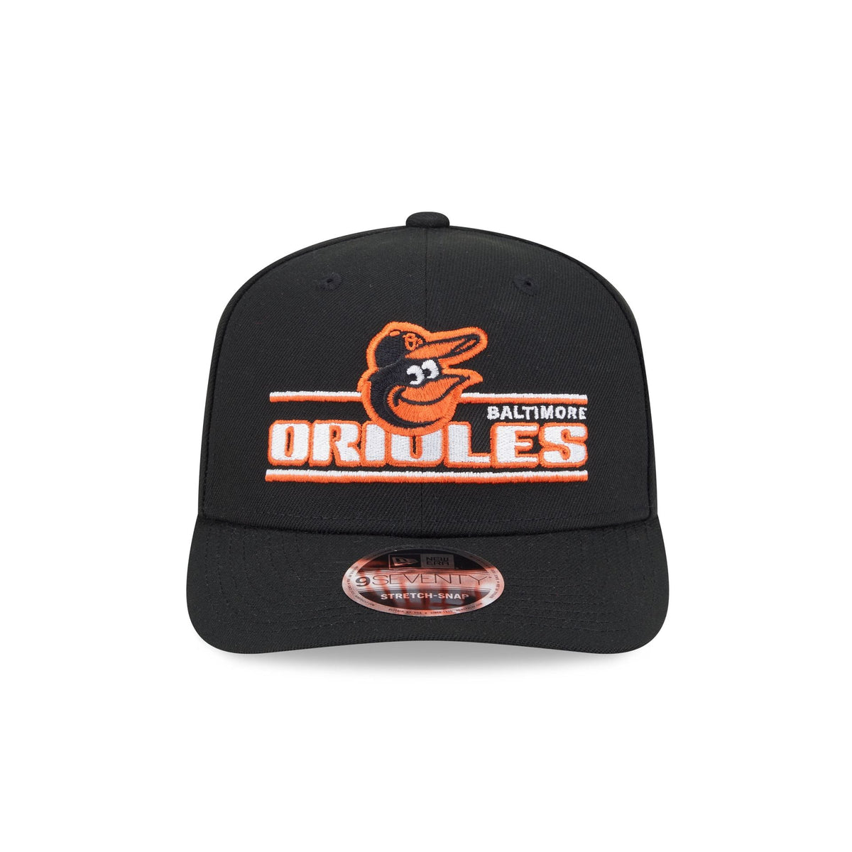 Baltimore Orioles Stated 9SEVENTY Stretch-Snap Hat
