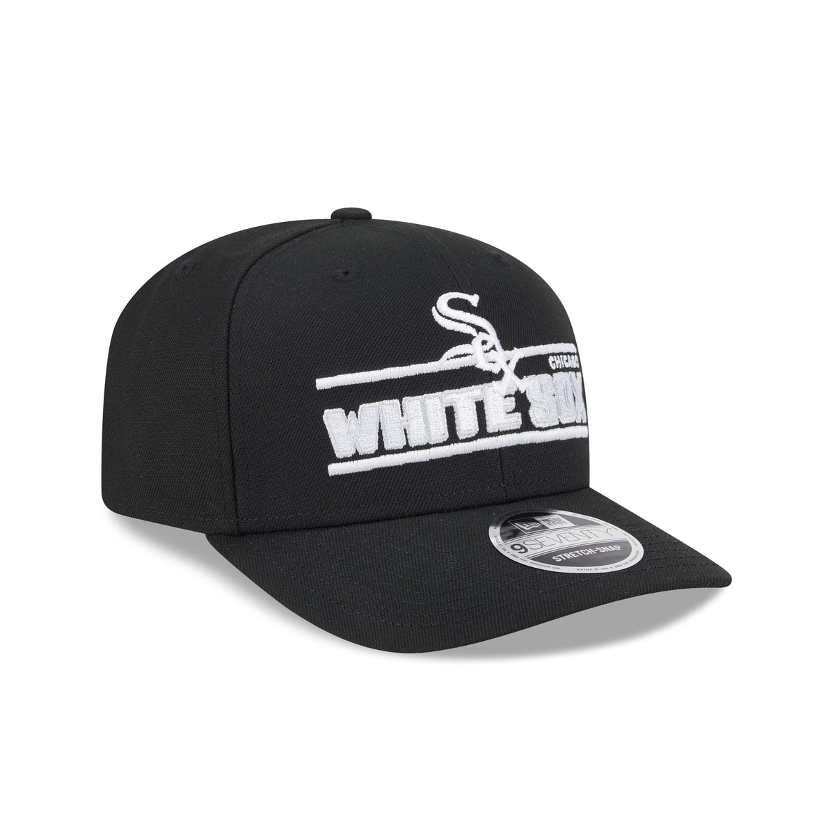 Chicago White Sox Stated 9SEVENTY Stretch-Snap Hat