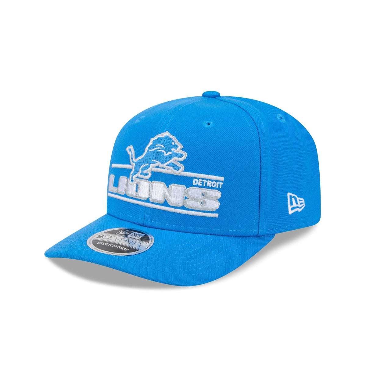 Detroit Lions Stated 9SEVENTY Stretch-Snap Hat