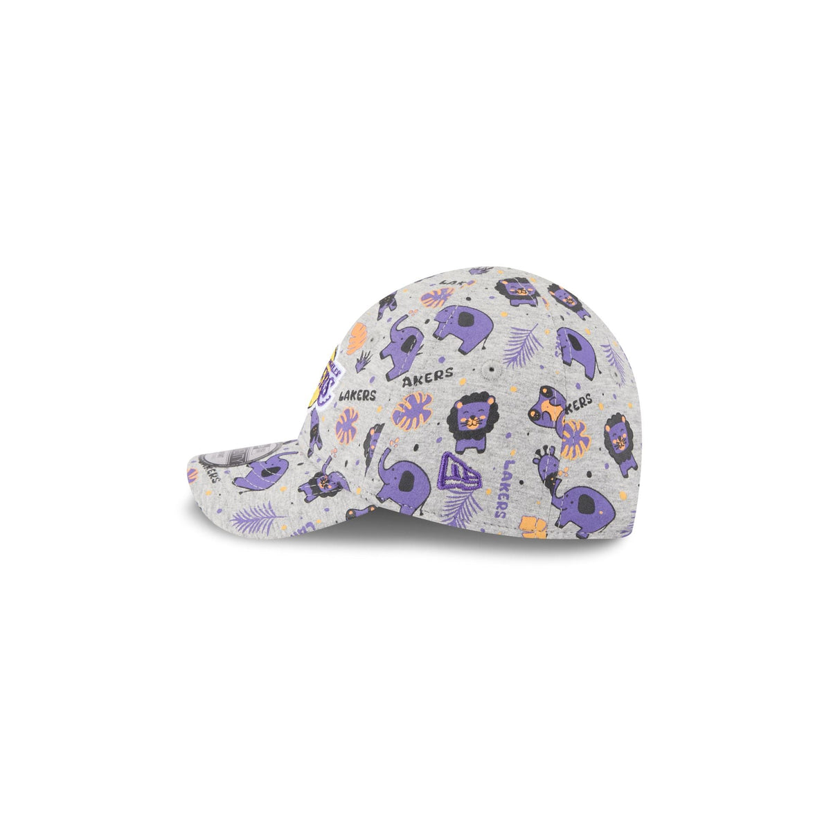 Los Angeles Lakers Kids Animal 9TWENTY Adjustable Hat