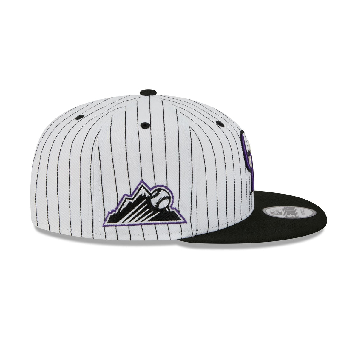 Colorado Rockies Deceptor Pinstripe 9FIFTY Snapback Hat