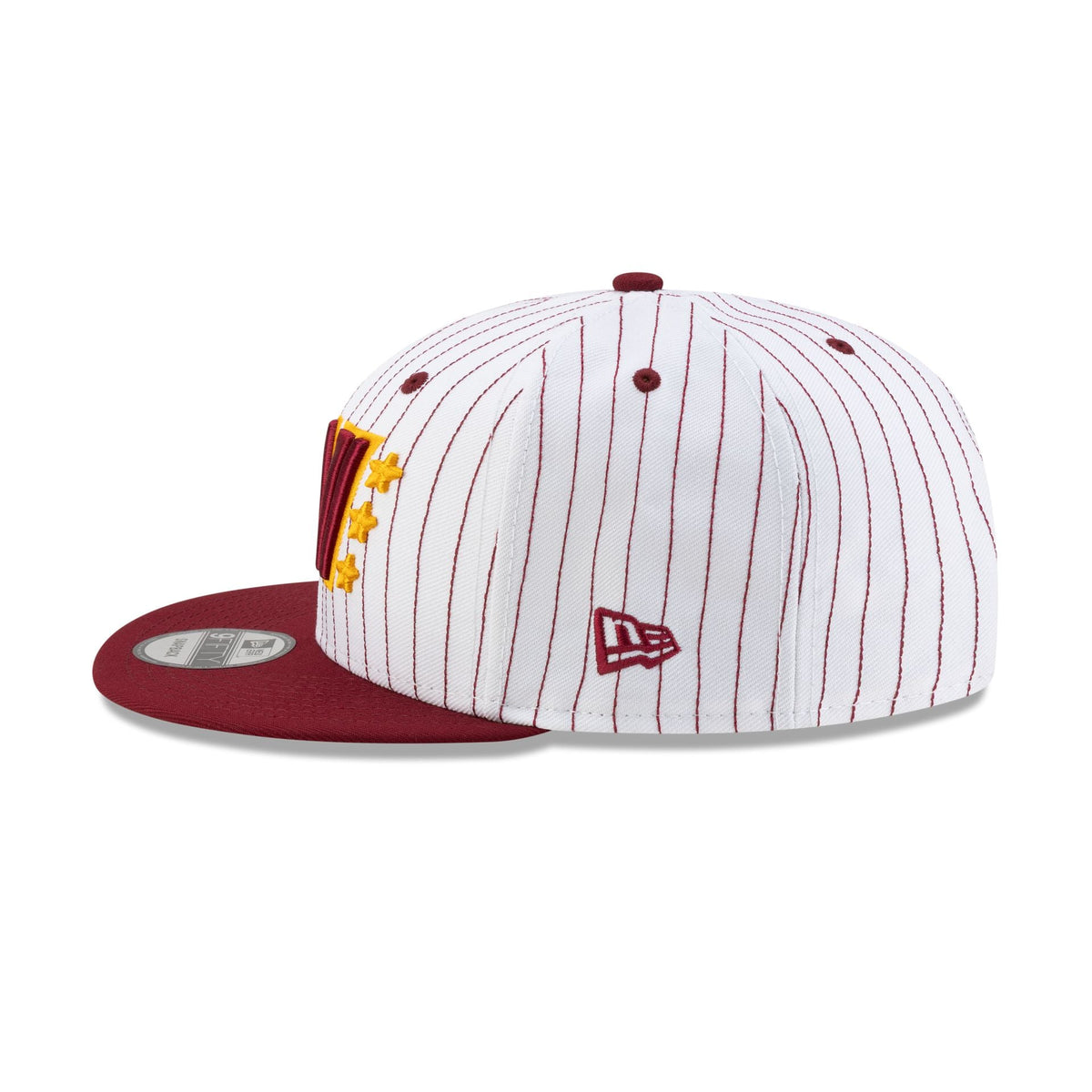 Washington Commanders Deceptor Pinstripe 9FIFTY Snapback Hat