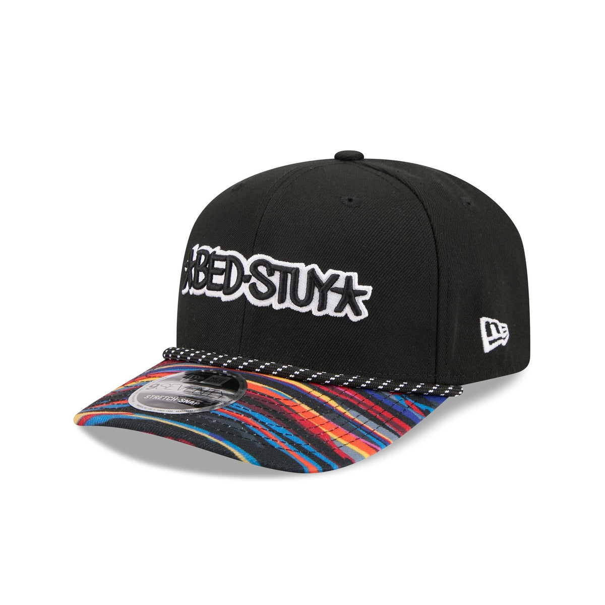 Brooklyn Nets 2025 City Edition 9SEVENTY Stretch-Snap Hat