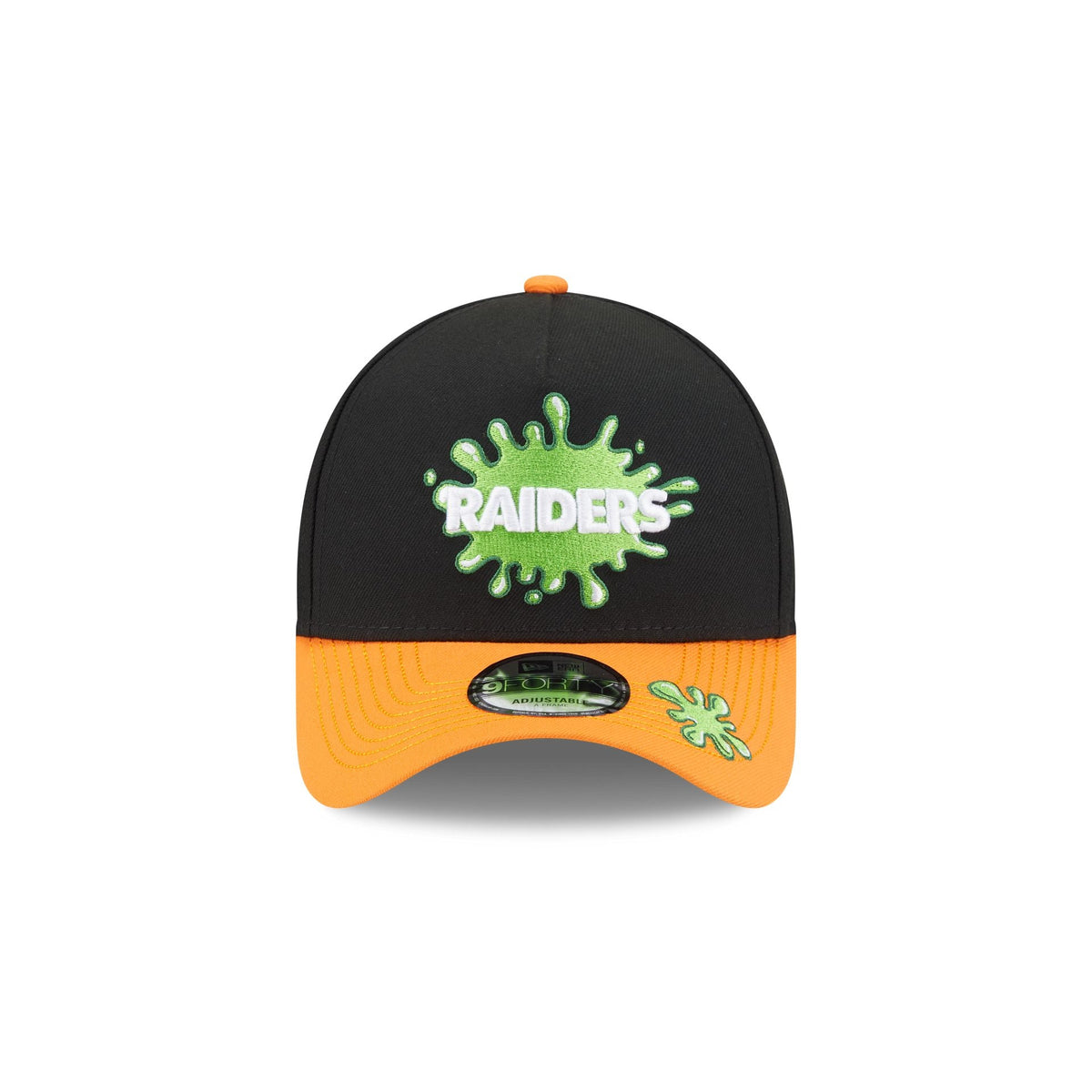 Nickelodeon Slime x Las Vegas Raiders 9FORTY A-Frame Snapback Hat