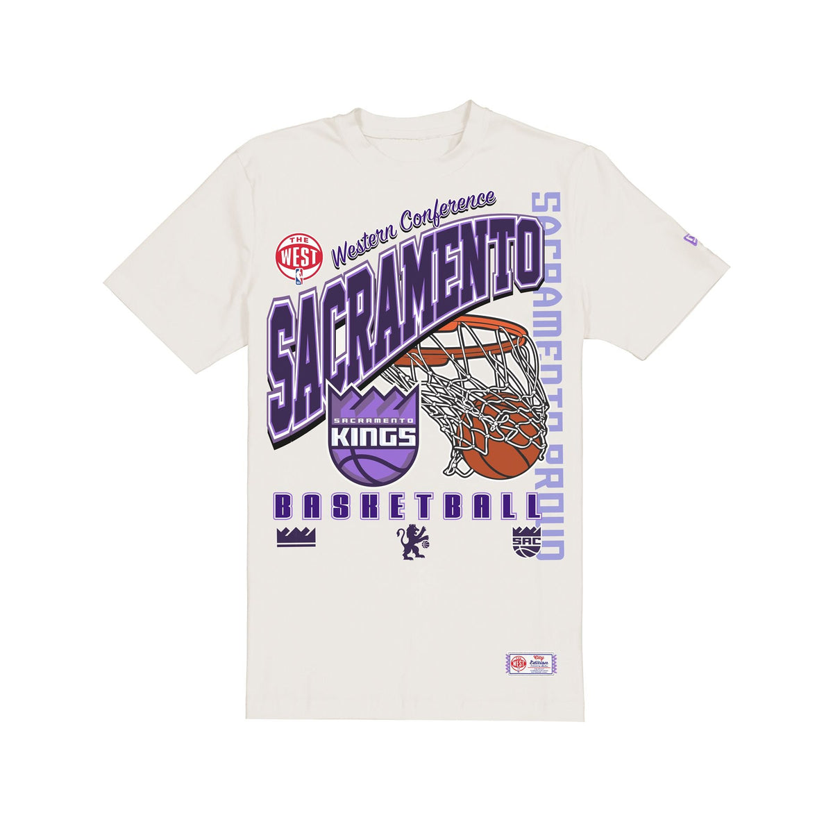 Sacramento Kings 2025 City Edition Stone T-Shirt