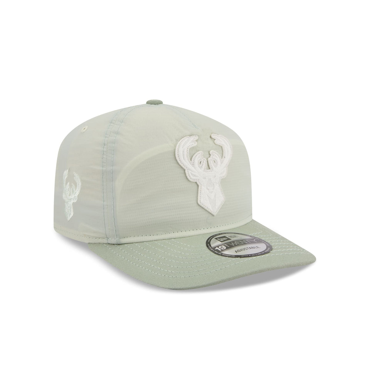 Milwaukee Bucks Crinkle 19TWENTY Adjustable Hat