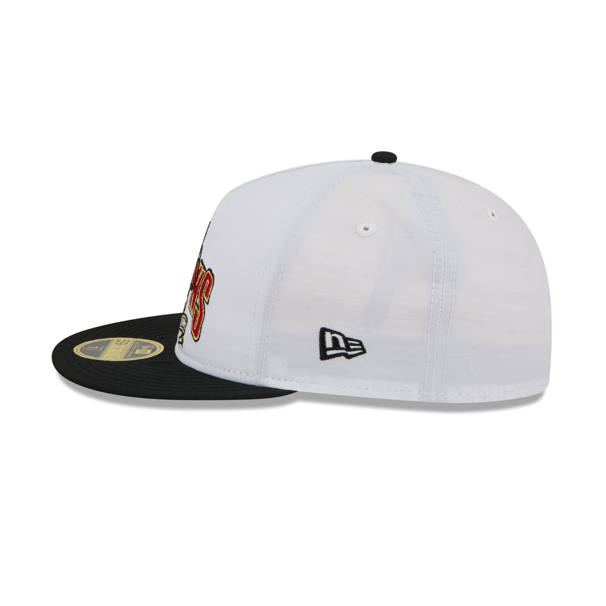 Chicago Bulls Champions White Retro Crown 59FIFTY Fitted Hat