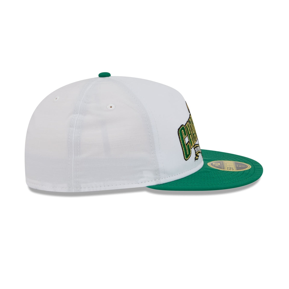 Boston Celtics Champions White Retro Crown 59FIFTY Fitted Hat