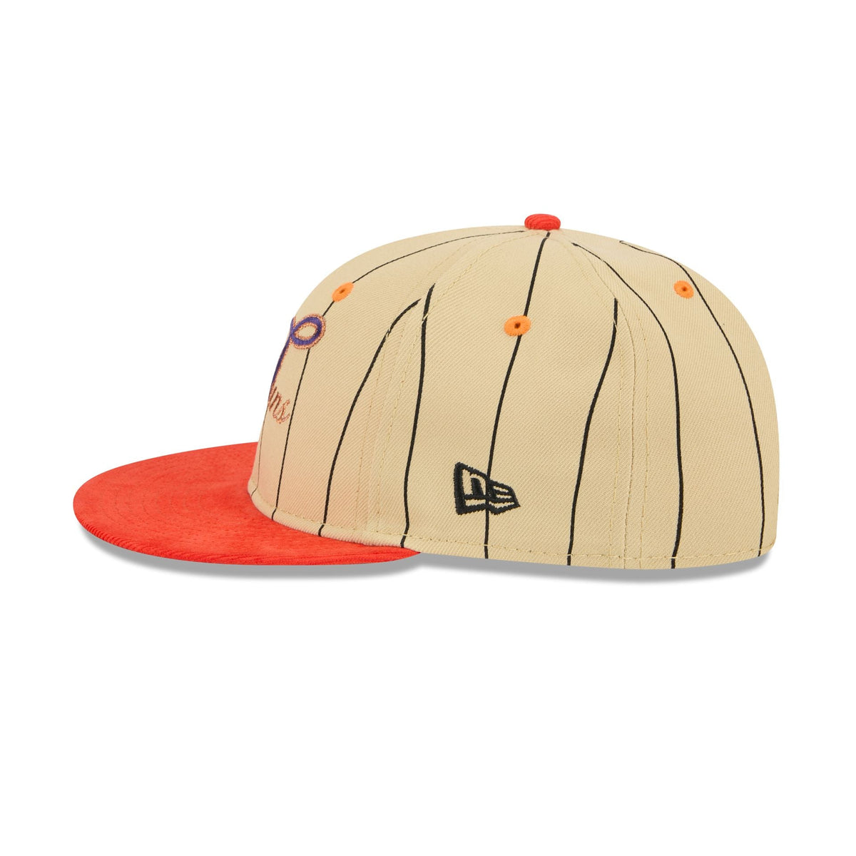 Phoenix Suns Pinstripe Script Retro Crown 9FIFTY Adjustable Hat