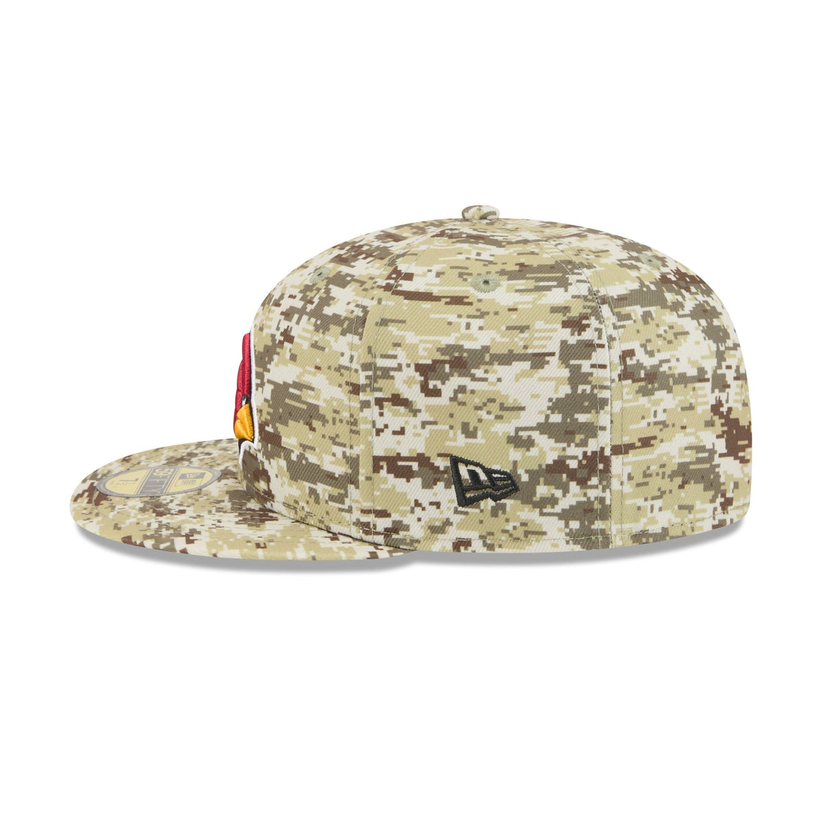 Arizona Cardinals 2025 Salute to Service Fan Gear 59FIFTY Fitted Hat