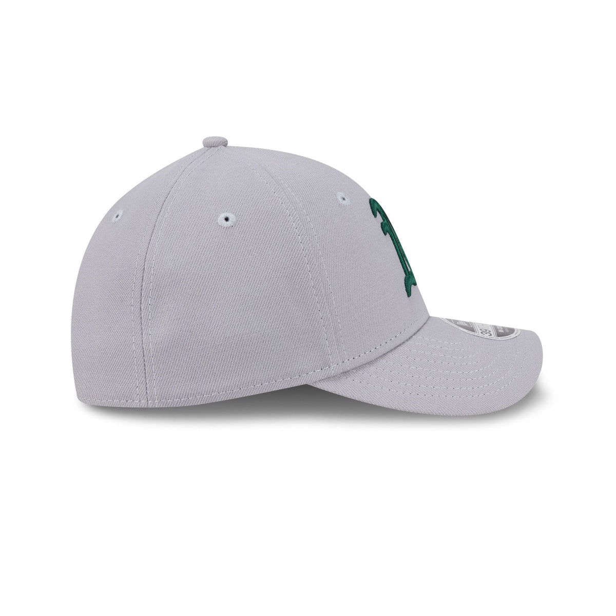 Athletics Gray 39THIRTY M-Crown Stretch Fit Hat