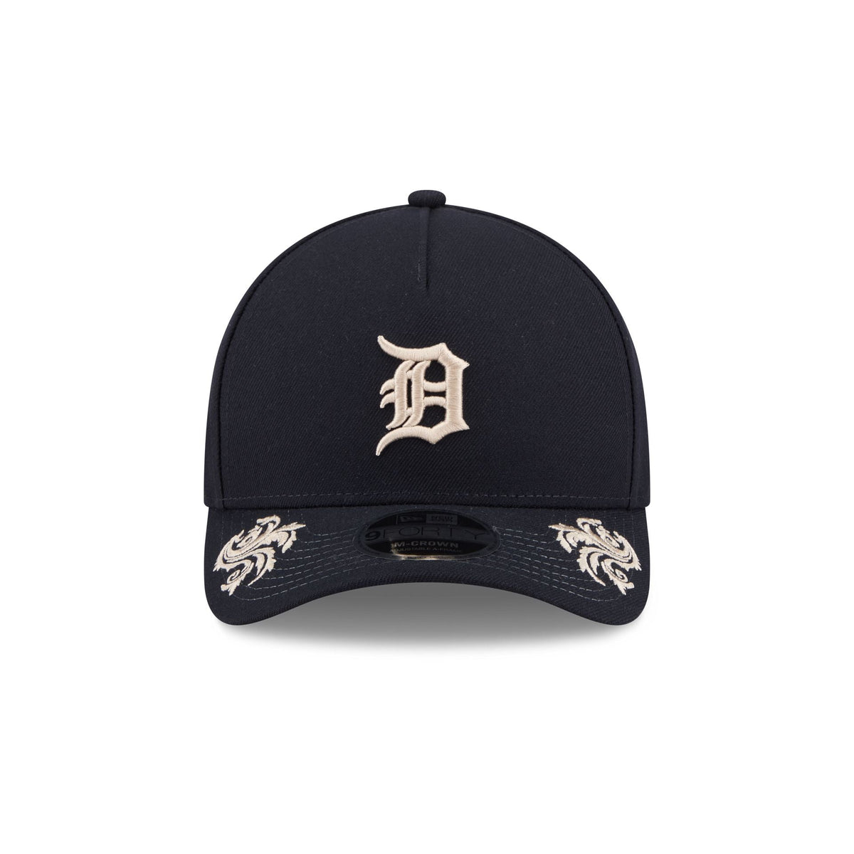 Detroit Tigers Script 9FORTY M-Crown A-Frame Snapback Hat