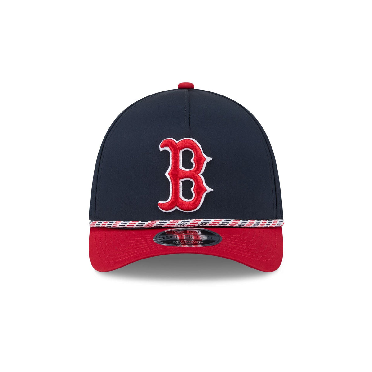 Boston Red Sox Rope 39THIRTY M-Crown A-Frame Stretch Fit Hat