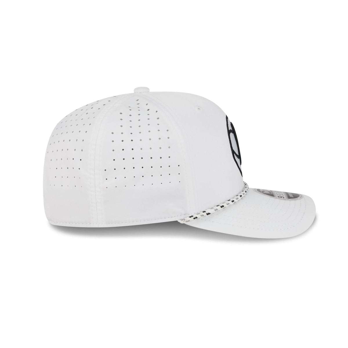 Brooklyn Nets Optic White Performance Rope 9SEVENTY Stretch-Snap Hat