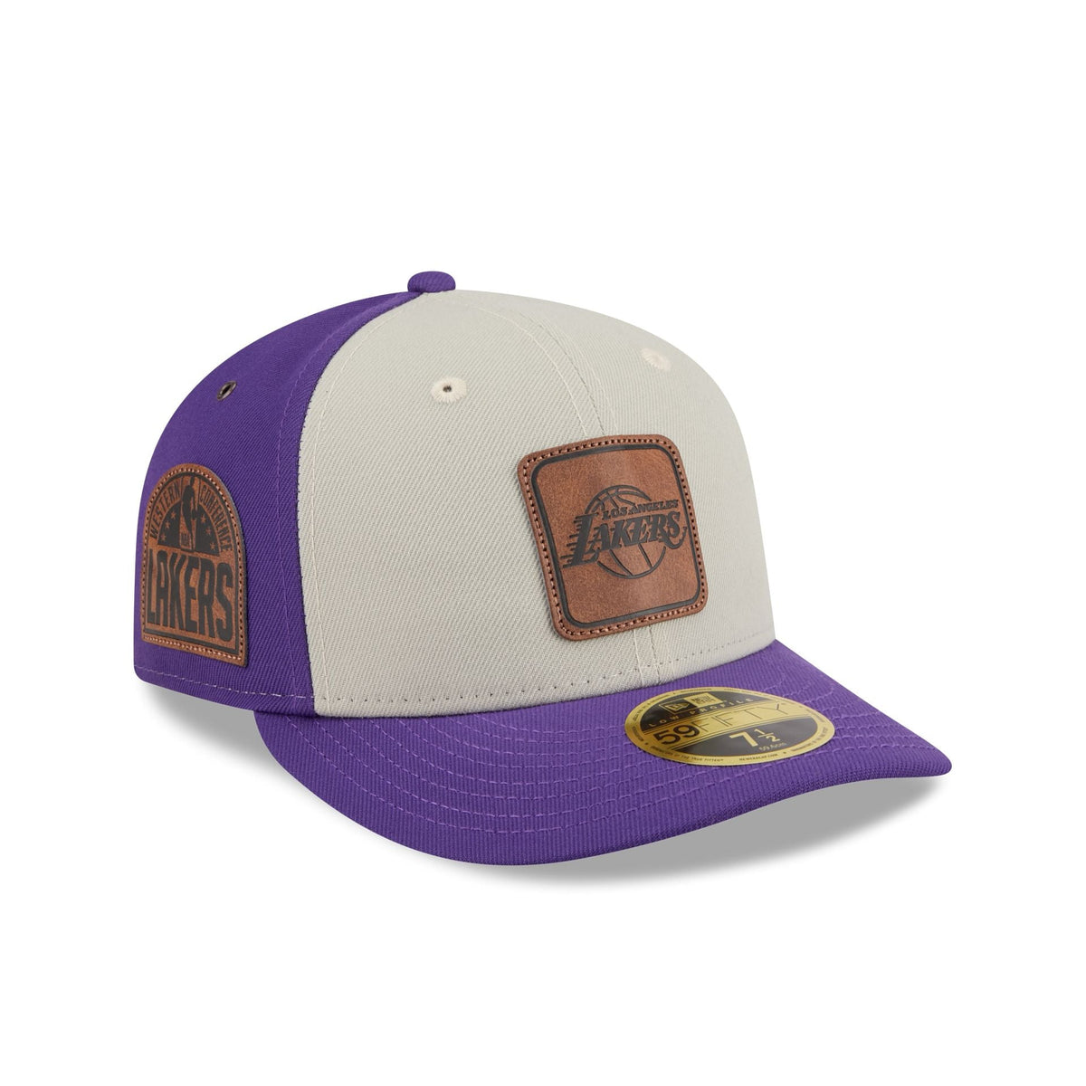 Los Angeles Lakers Quilted Low Profile 59FIFTY Fitted Hat