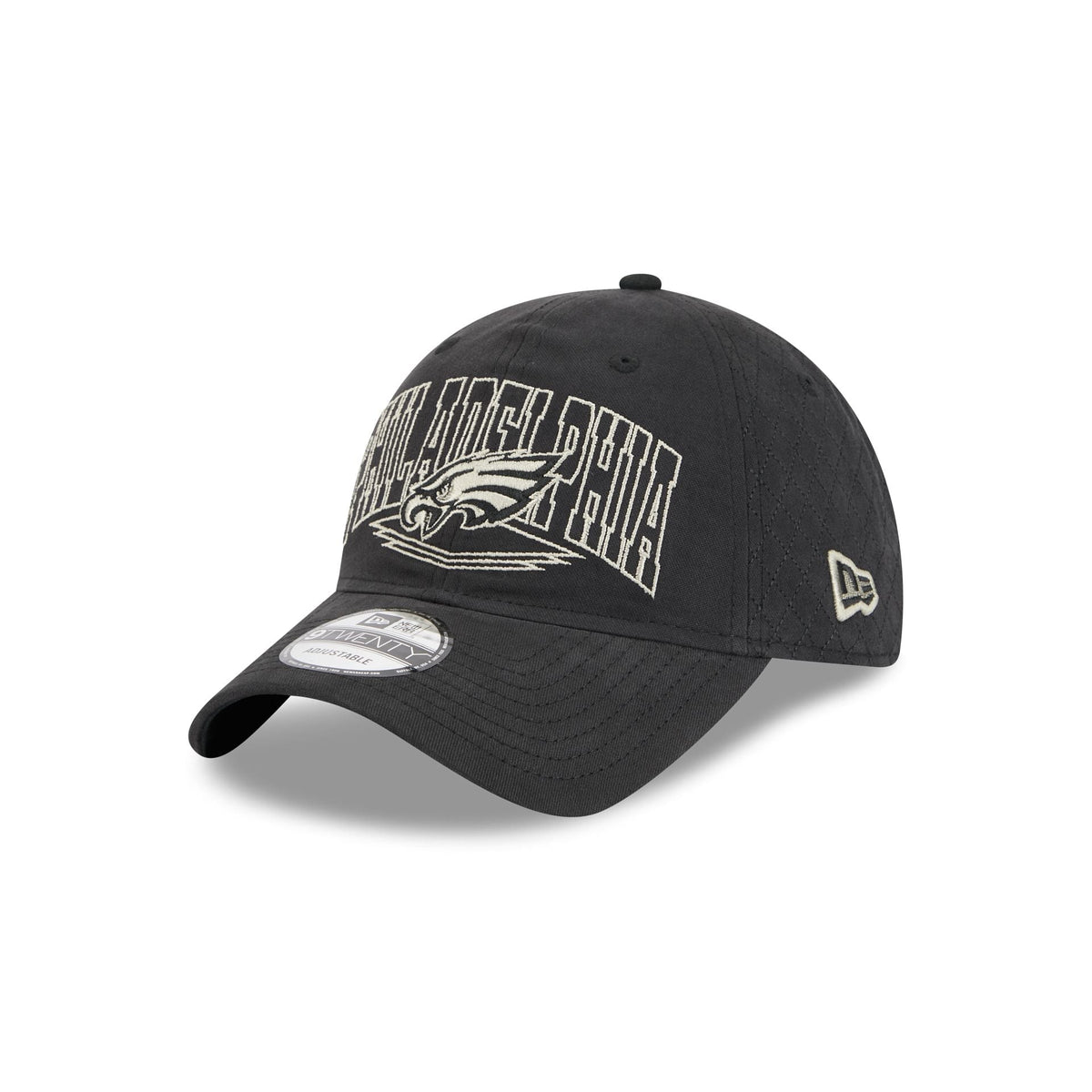 Philadelphia Eagles Quilted Wordmark 9TWENTY Adjustable Hat