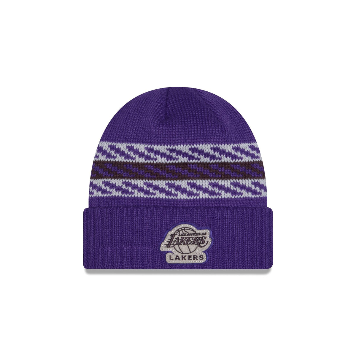 Los Angeles Lakers Quilted Cuff Knit Hat