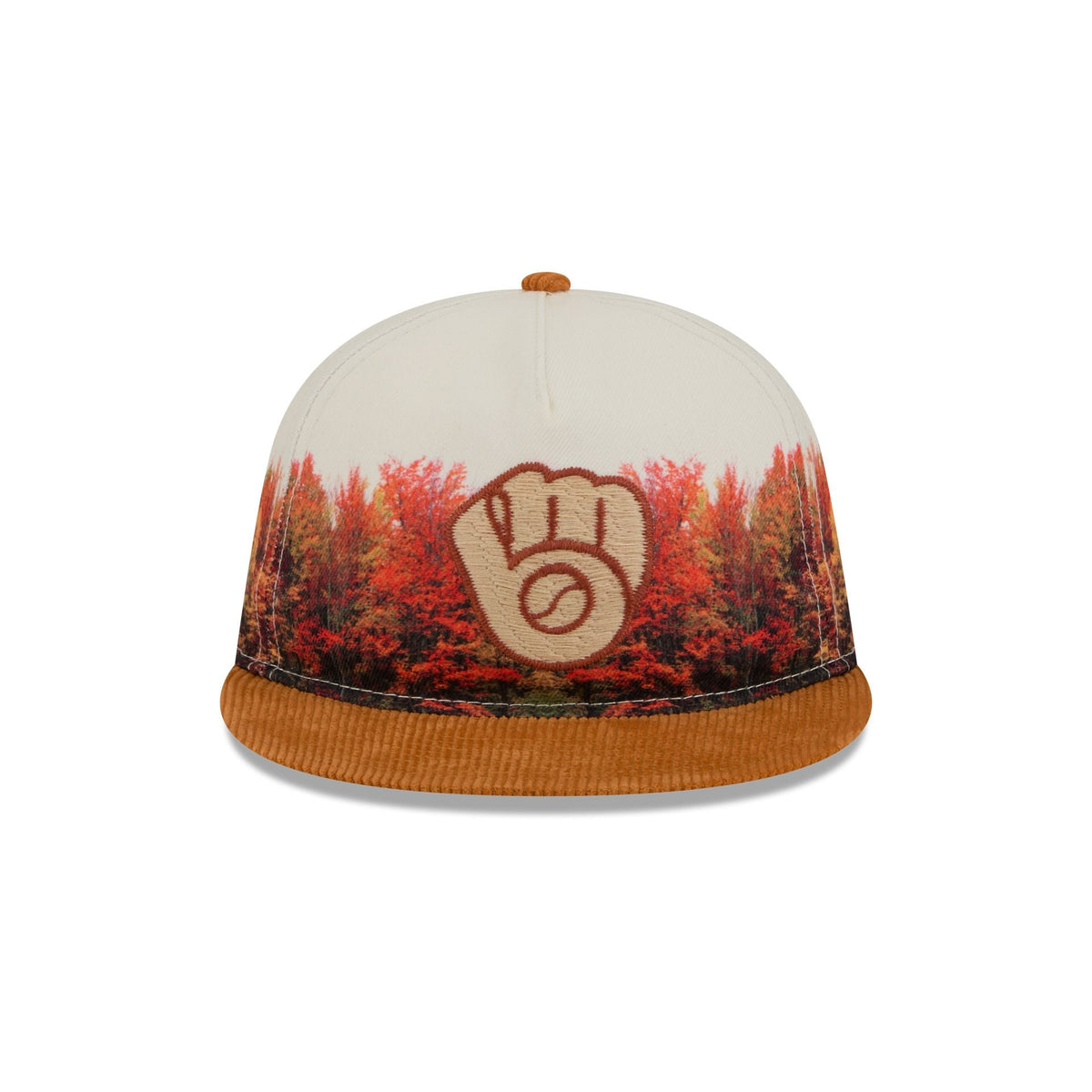 Milwaukee Brewers Fall Forest Retro Crown 9FIFTY Adjustable Hat