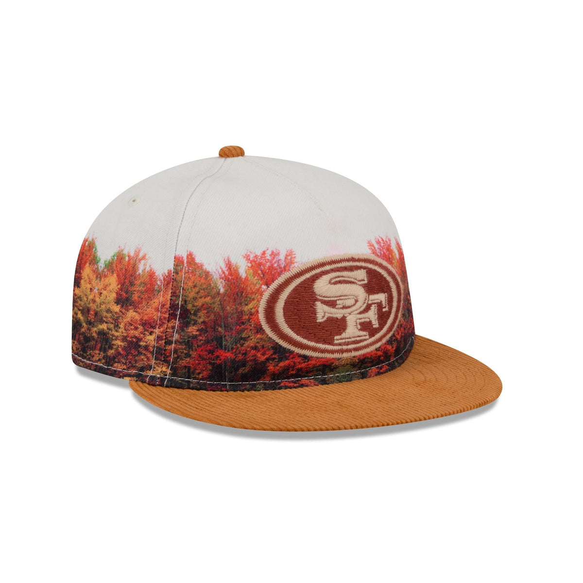 San Francisco 49ers Fall Forest Retro Crown 9FIFTY Adjustable Hat