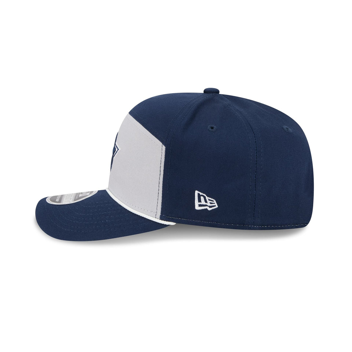 Dallas Cowboys Split Panel 9SEVENTY Stretch-Snap Hat