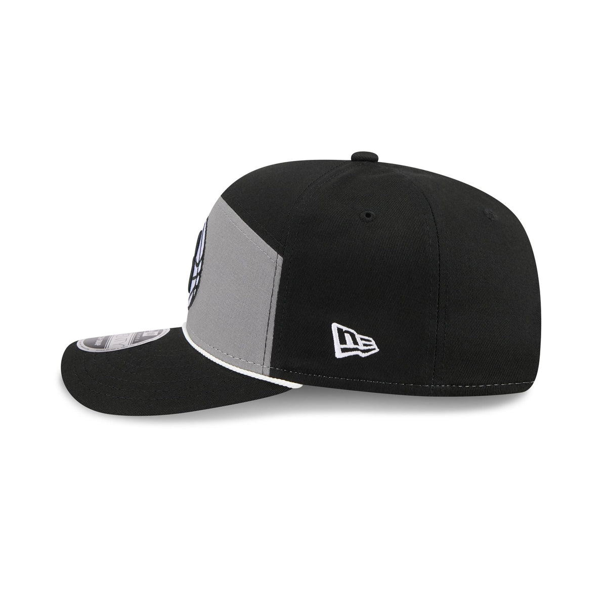 Brooklyn Nets Split Panel 9SEVENTY Stretch-Snap Hat