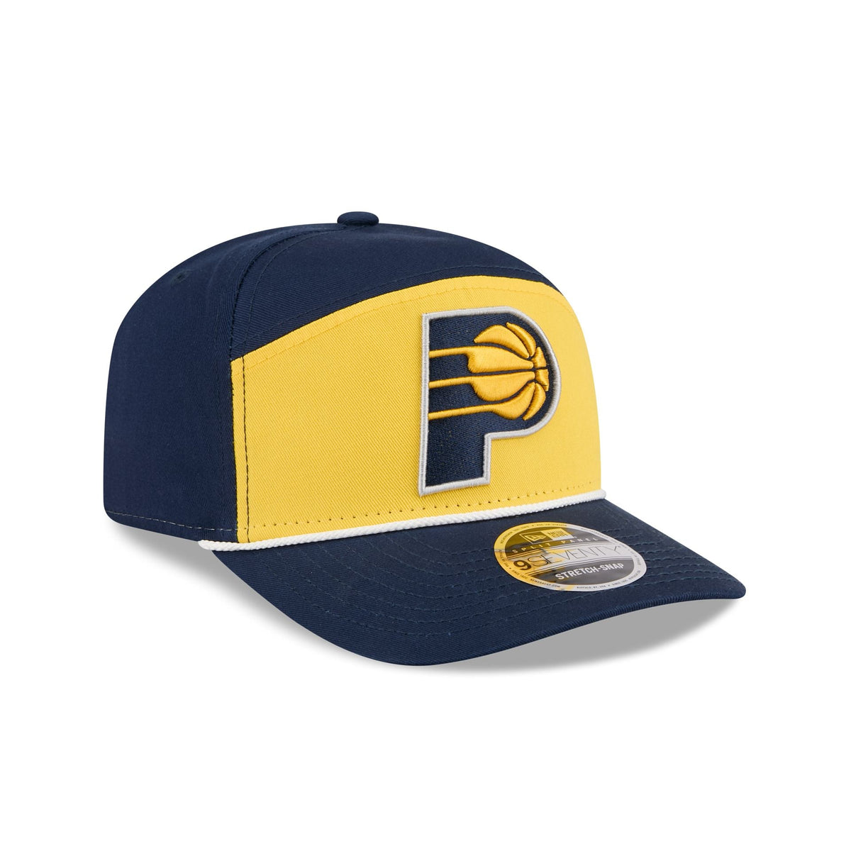 Indiana Pacers Split Panel 9SEVENTY Stretch-Snap Hat