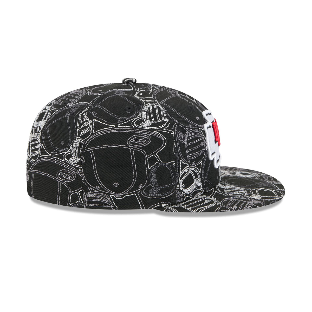 Kansas City Chiefs Cap Scramble 59FIFTY Fitted Hat