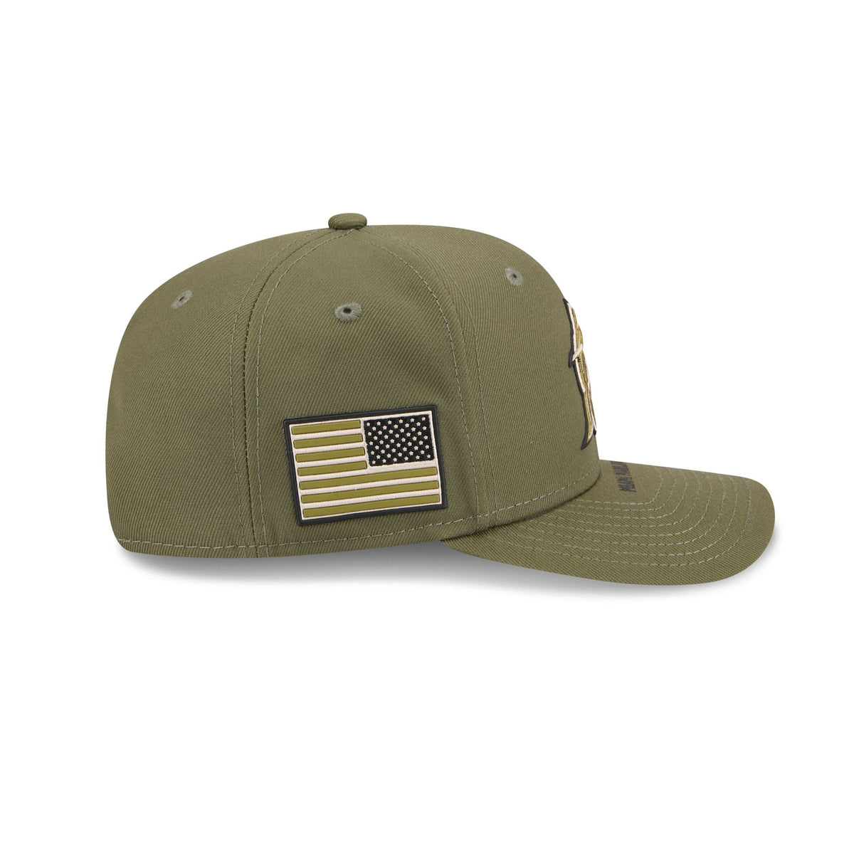 Miami Marlins Armed Forces Day 2026 9SEVENTY Stretch-Snap Hat