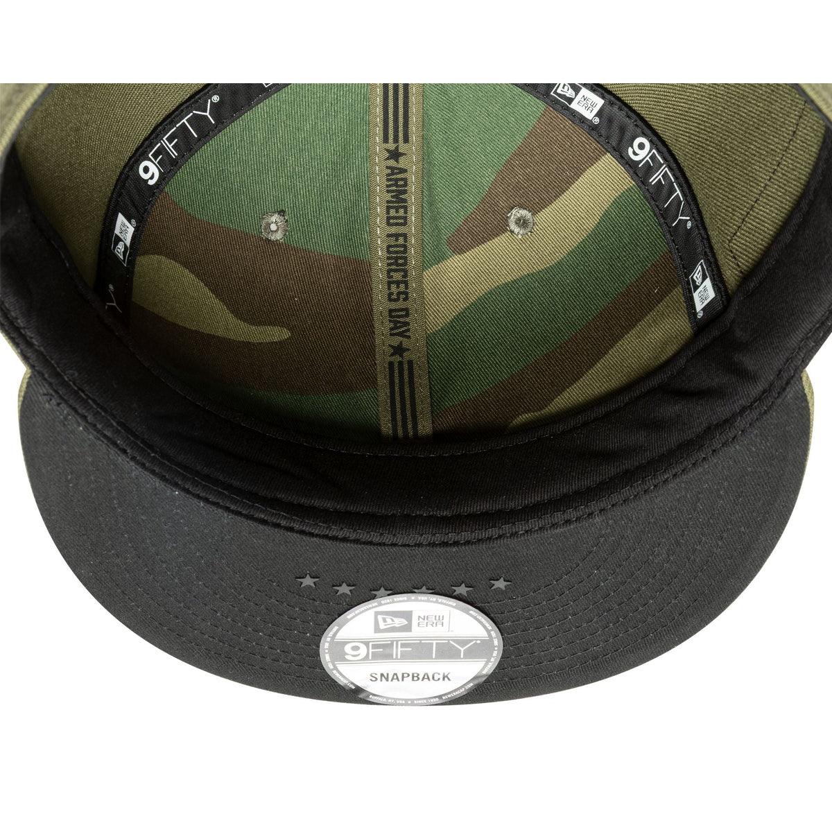 Tampa Bay Rays Armed Forces Day 2026 9FIFTY Snapback Hat