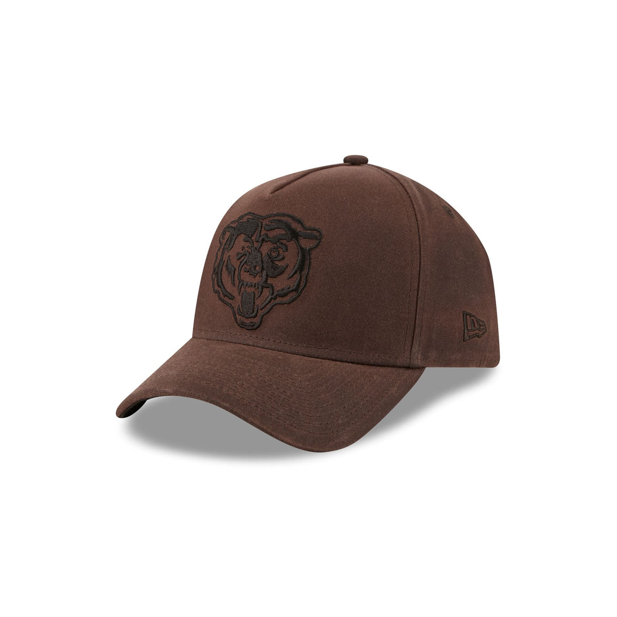 Chicago Bears Waxed Canvas Brown 59FORTY A-Frame Fitted Hat