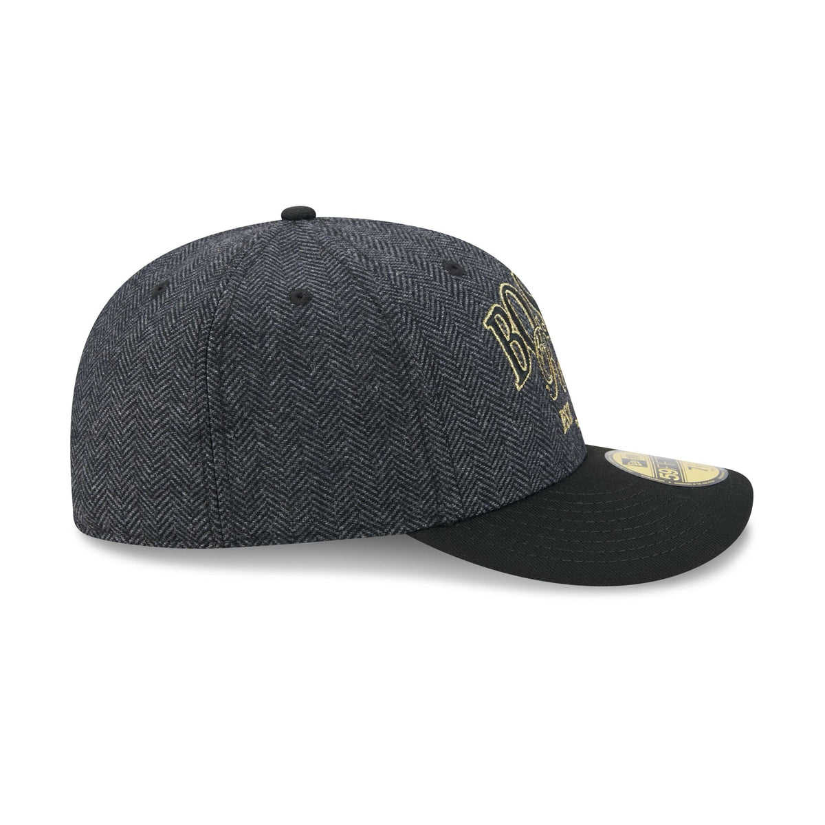 Boston Red Sox Black Faux Wool 59FIFTY Fitted Hat