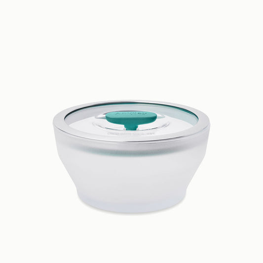 4-Cup Glass Round Deep Dish