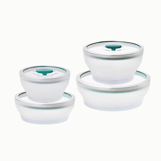 8-Piece Glass Round Dish Set
