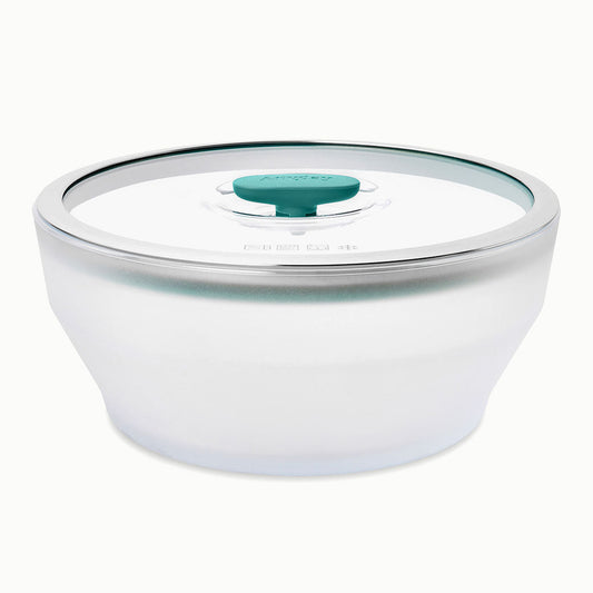 12-Cup Glass Round Deep Dish