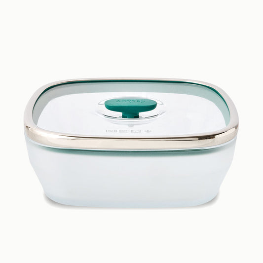 10-Cup Glass Square Shallow Dish