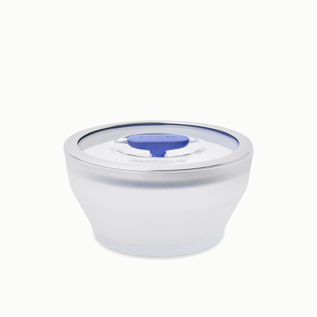 4-Cup Glass Round Deep Dish